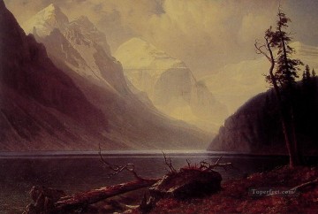 Lake Louise Albert Bierstadt Oil Paintings